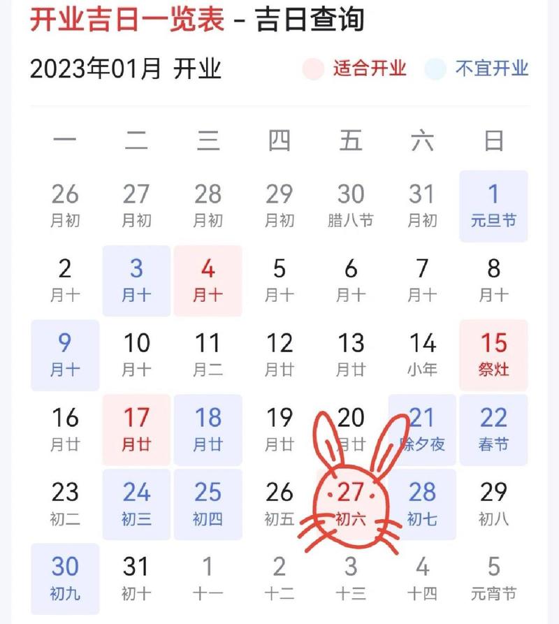 2024正月开业吉日吉时 2025正月里开业吉日