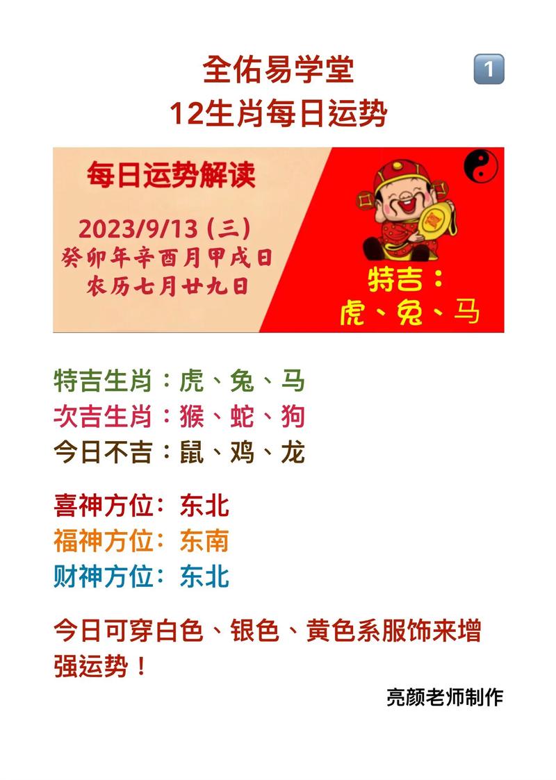 算命先生生肖运势 生肖算命大解析