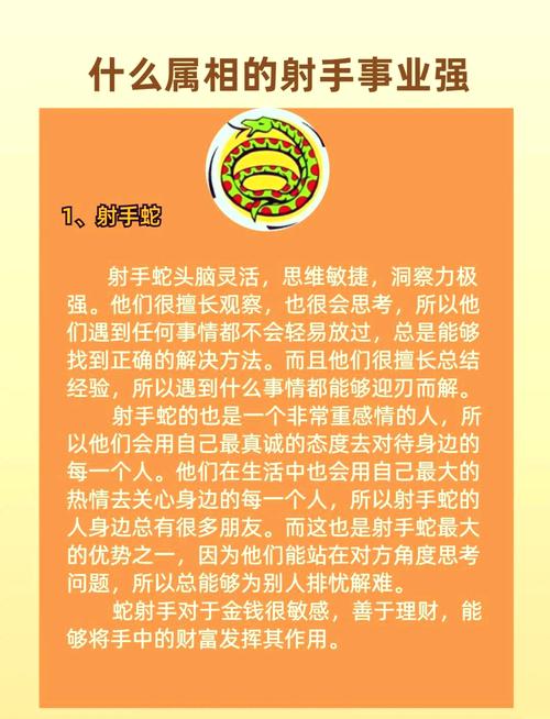 生肖蛇的射手座财运(属蛇射手座的性格)