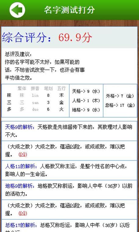 八字取小名免费测试打分 八字强弱打分法