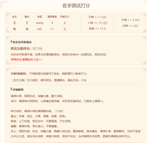结合八字给姓名打分 八字强弱打分法